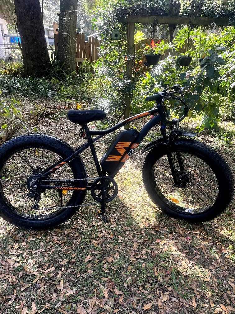 48 Watt Fat Tire Ebike 