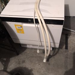 Various Appliances,, Dryer 110, Microwave, Countertop Dishwasher