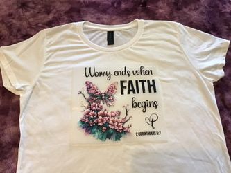 Faith DTF Tshirts 