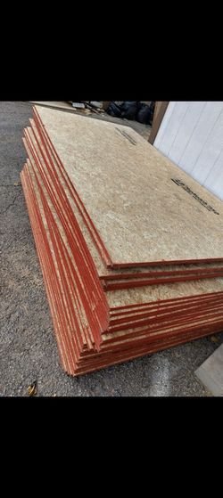 3/4 OSB 4x 8. For floring