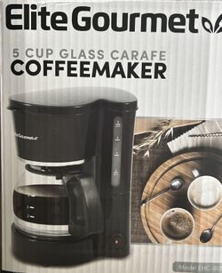New 5 Cup Coffee Maker