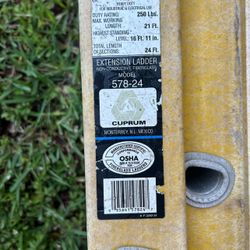 24 Inch Ladder /willing to do A trade off 