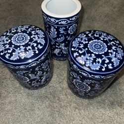 Brand New Pier One Imports Porcelain Kitchen Storage