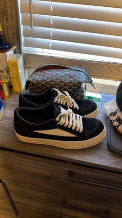 Rick Owens DRKSHDW Vintage  Sneaker “ black Milk
