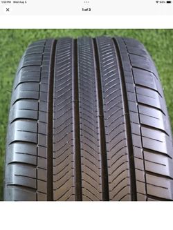 235 55R19 Michelin Primacy A/S with 70% Tread 6/32 101H SKU 27833 Grade A Tires
