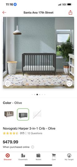 Brand New 3 In 1 Crib In The Box 