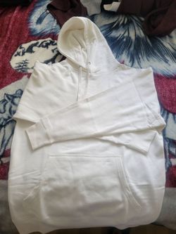 WHITE HOODIE
