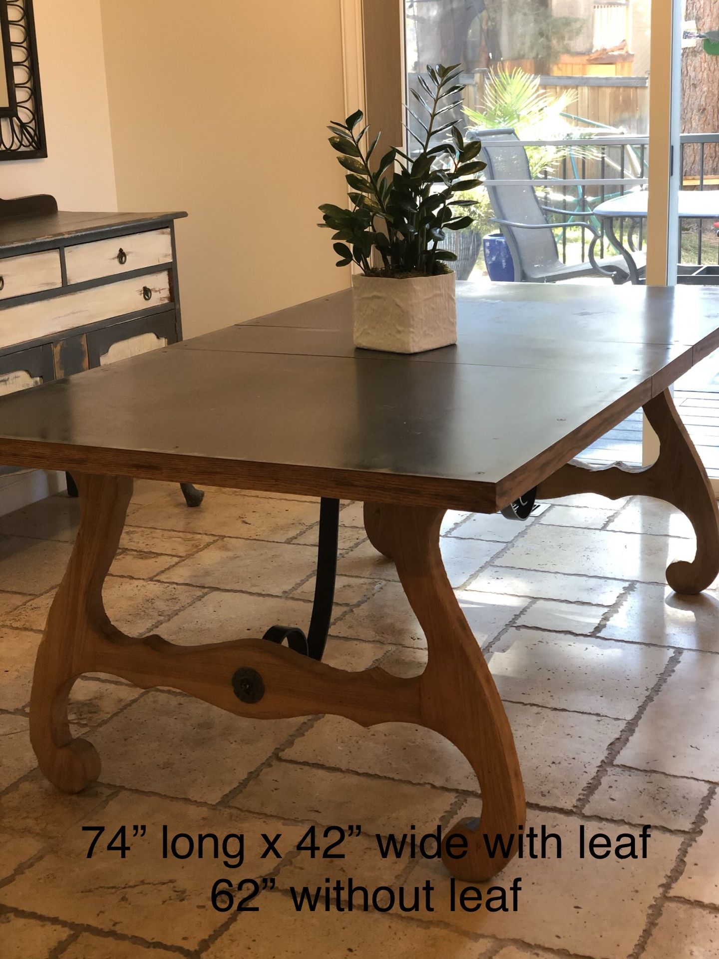 Farmhouse dining table