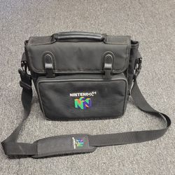 Vintage Genuine Nintendo 64 N64 System Console Padded Carrying Case Travel Bag