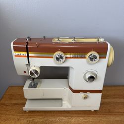 MEP 9400 Sewing Machine Stretch Stitch Japan Rare. With Pedal. READ DESCRIPTION