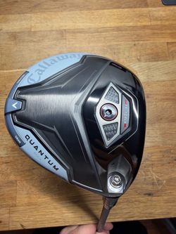 Callaway Quantum Max Driver 10.5 w/ Project X Denali Frost Silver 60 graphite stiff shaft