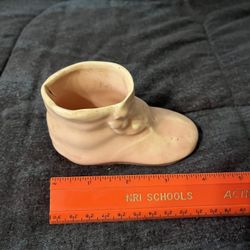 McCoy Baby Bootie Vase Pink
