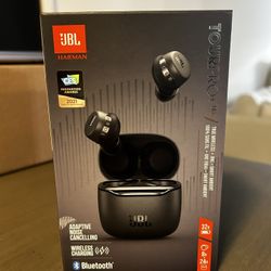 BRAND NEW// JBL Tour PRO+ TWS True Wireless Bluetooth Earbuds, Noise Cancelling, up to 32H Battery, 3 mics, Wireless Charging, Google Assistant and Al