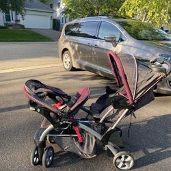 baby trade double stoller
