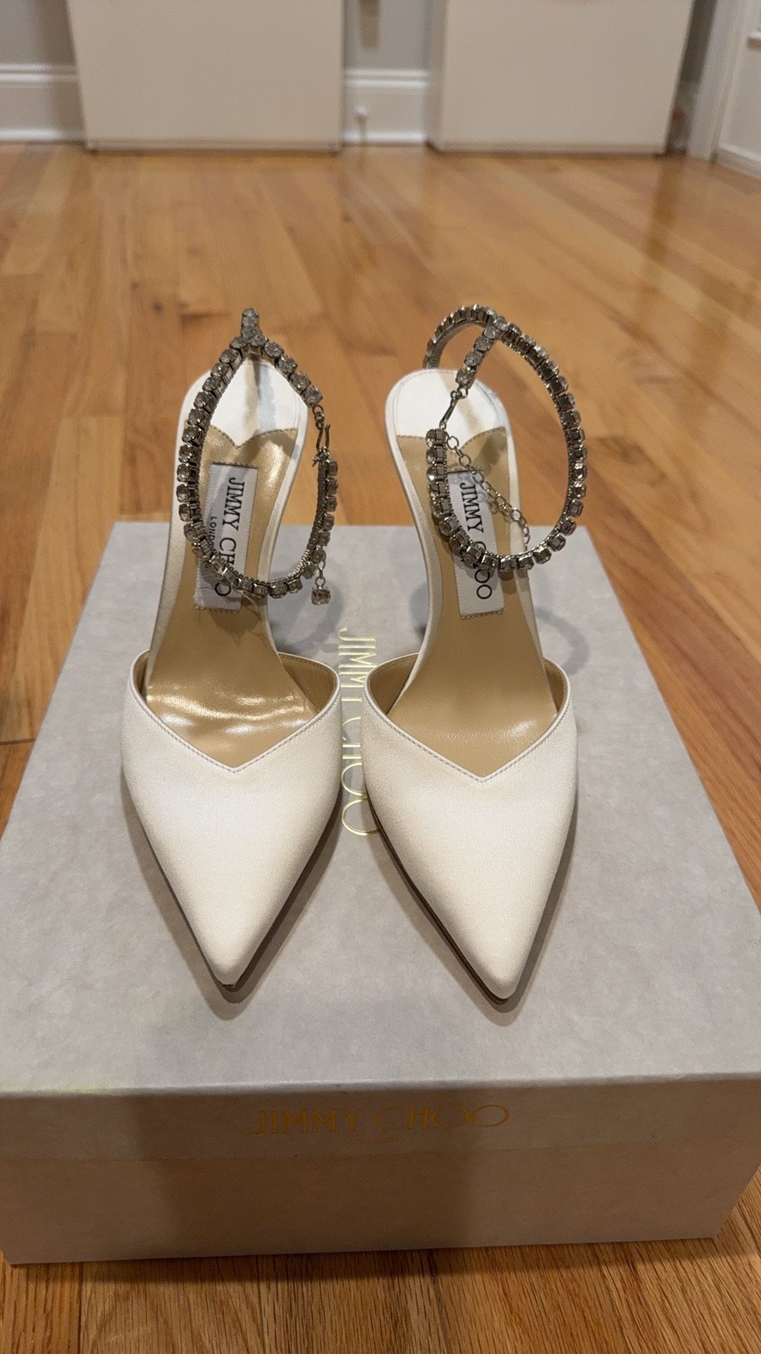 Jimmy Choo Saeda 100 - Brand New With Box