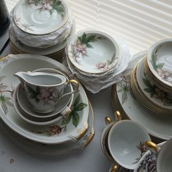 Glass China Set (Never Used)