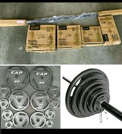 NEW 300LBS Weight Set