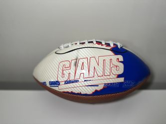 Vintage 1990’s New York Giants Leather Pleather Football Sports NFL Official