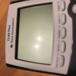 Texas Instruments TI-84 Plus Graphing Calculator With Case + 4 New Batteries 