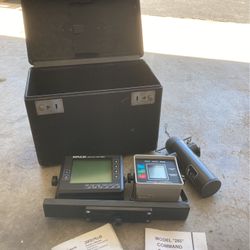 Fish Finder & Down-Rigger In Case.  