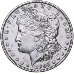 RARE - 1904-O Morgan Silver Dollar