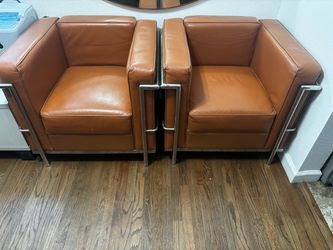 Leather Club Chairs
