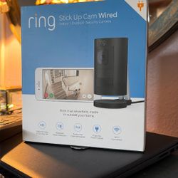 New Ring Stick Up Camera