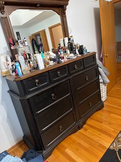 Dresser and nightstands