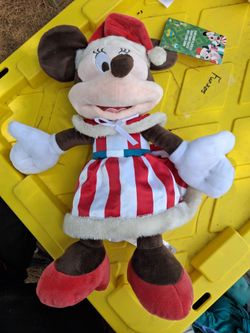 Disney Minnie Mouse Christmas Holiday Plush