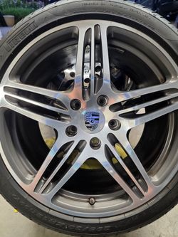 Porsche 997 Turbo OEM Wheels — Like New w/ Tires & TPMS — $3,300 OBO