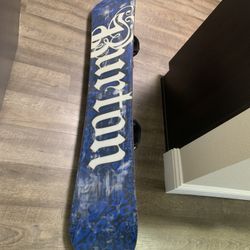 Burton Snowboard Size 160 Wide