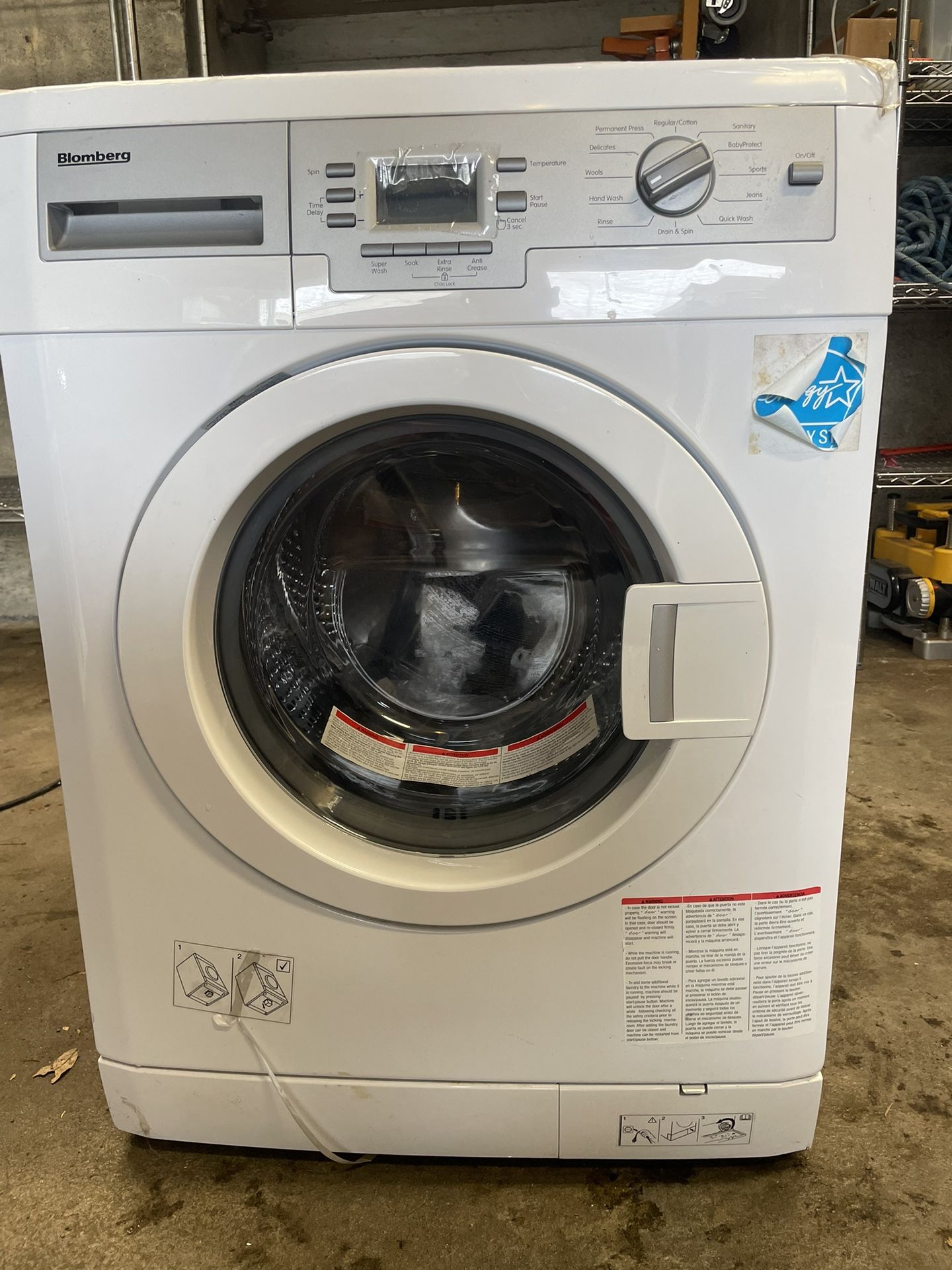 Blomberg Compact 24” Electric Washer - Old But Never Used!