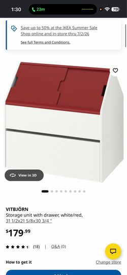 IKEA toy box