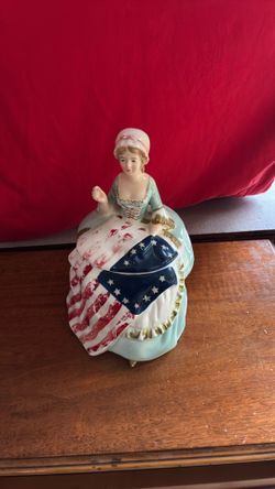 Betsy Ross cookie jar
