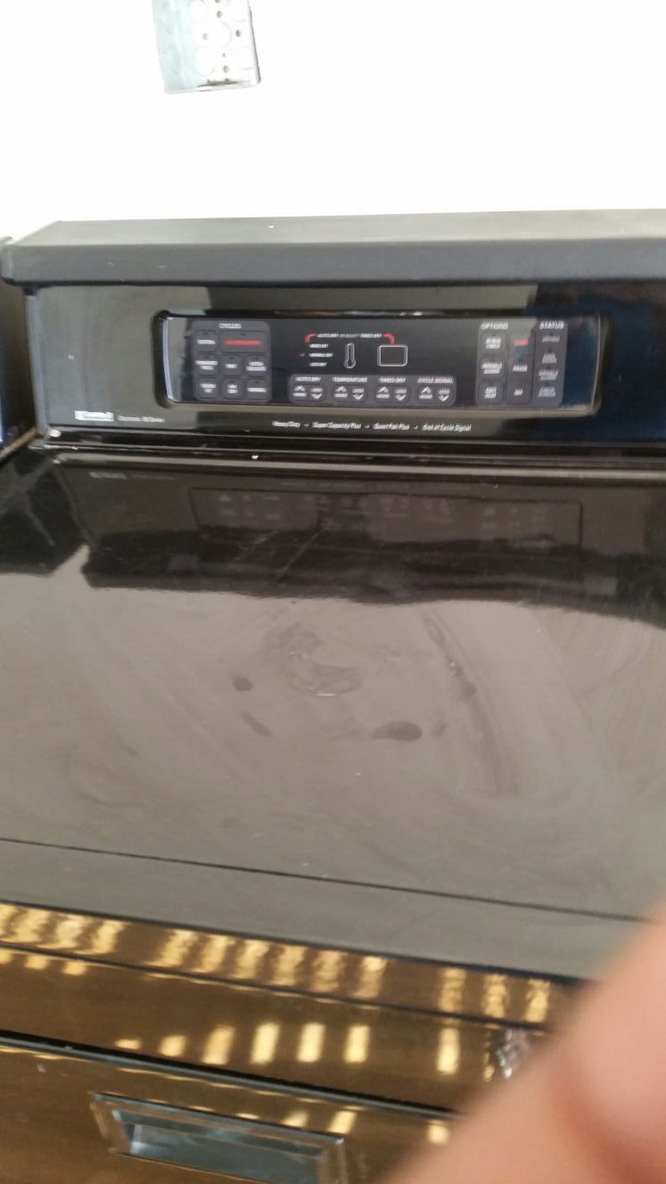 Matching Kenmore washer and electric dryer