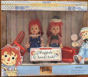 Vintage- Collectors Edition Raggedy Ann And Andy