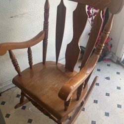 Wood Rocking Chair