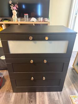 IKEA Brimnes Black drawers