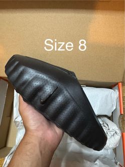 Nike Mind 001 Slide Triple Black Size 8