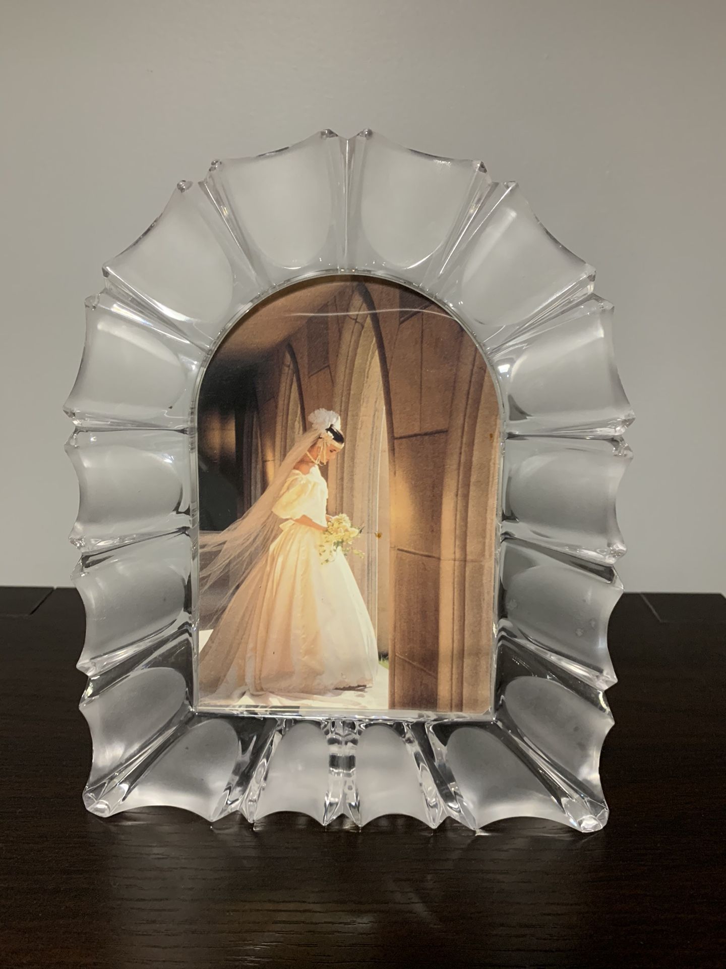 Mikasa Monarch 5x7 Crystal picture frame