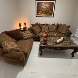 3-Piece Sofa Set – Couch, Loveseat & Chaise Lounge