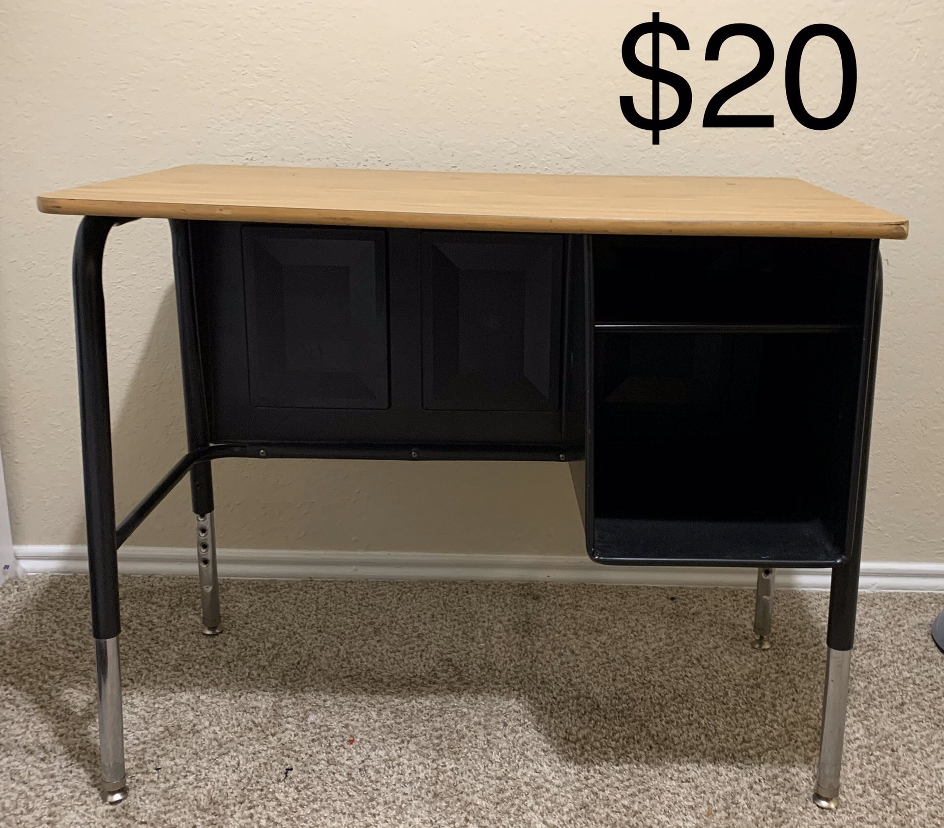 Desk with storage