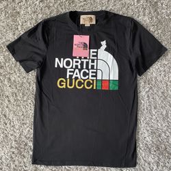 shirt gucci the north face size small