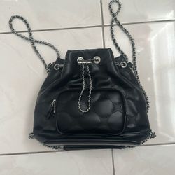 Leather Backpack/Purse 