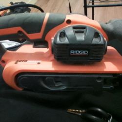 Ridged Belt Sander