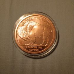 5 Oz Copper Coin 