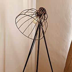 Industrial Tri-pod Floor Lamp