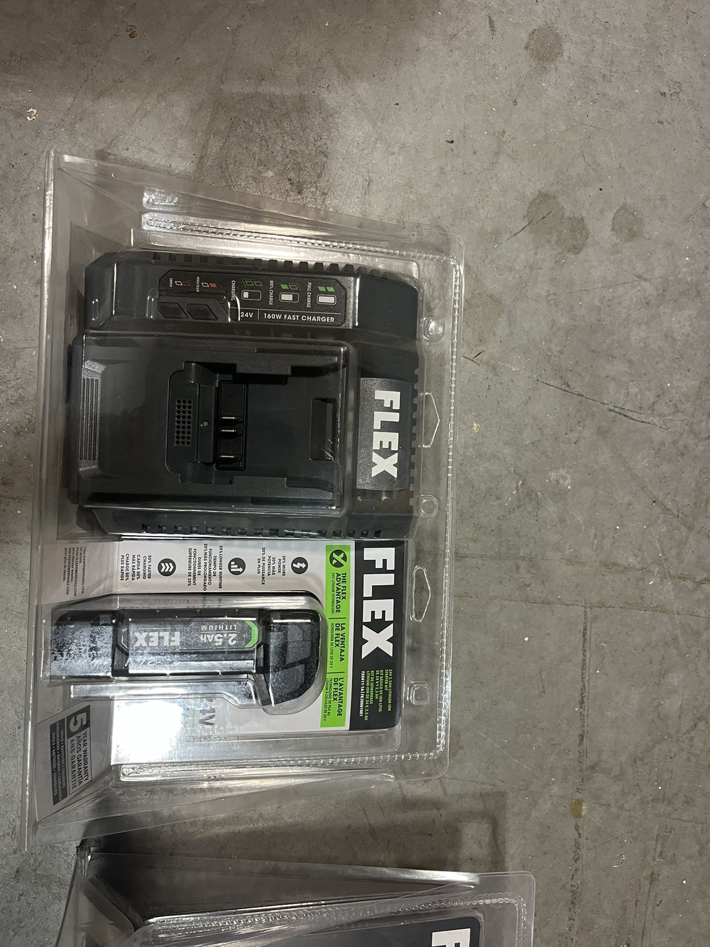 Flex Brand New Battery Kit