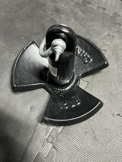 Seachoice River Anchor, Black Vinyl Coated Cast Iron, 15 Lbs.