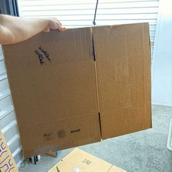 19 Medium Moving Boxes (Used)